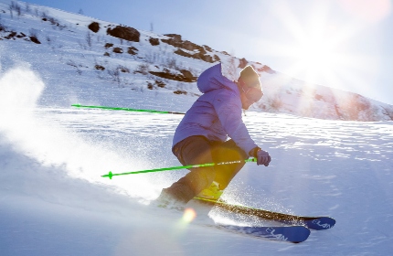 Skifahren in der Ascher Region