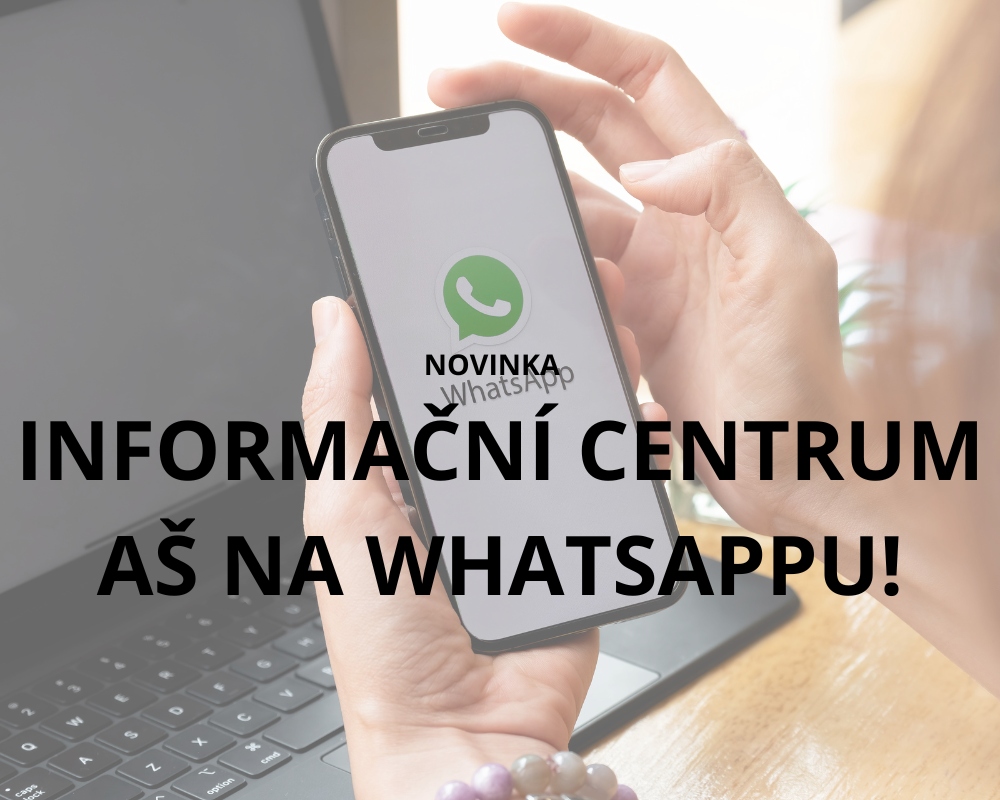 Novinka: Informační centrum Aš na WhatsAppu!