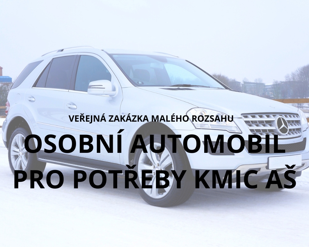 Osobní automobil pro potřeby Knihovny, Muzea a Informačního centra v Aši